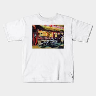 Bistro de Montmartre Kids T-Shirt
